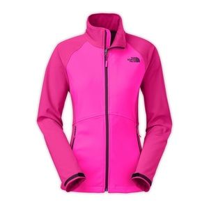 Woman’s North Face Shellrock Zip Jacket size Medium Pink.